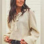 Amuse Society Gold Shimmer Sparkly Bell Sleeve Top “Sparks Fly” Photo 1