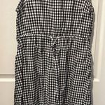BeachLunchLounge Women's Black and White Gingham Dress Photo 0