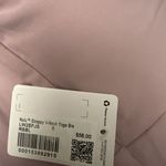 Lululemon Nulu Strappy V-Neck Yoga Bra Rose Blush Pink size 8 New w/tag Photo 2