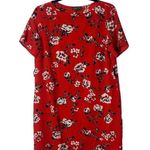 Primark SZ 8 red floral sheath dress Photo 1