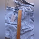 We Wore What Revolve  Skirt Women M Denim Cut Out Mini Light Wash 90s Y2K Casual Photo 3