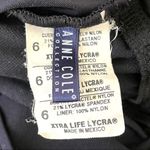 Anne cole  collection one piece black bathing suit Photo 3