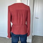 Treasure & Bond  V Neck Blouse| NWOT Photo 4