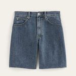 Everlane $108 New  The OG Baggy Jean Short - Medium Wash - 26 Photo 3