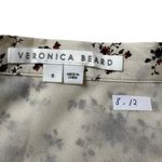 Veronica Beard  Ecru Floral Mac Silk Blend Midi Skirt Women Sz 8 MSRP $598 | 8-12 Photo 3