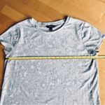 Vera Wang Simply Vera Floral Tee, Lightweight, Heather Gray, Size XL Photo 8