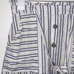potter's pot Blue and White Striped Lightweight Mini Skirt Photo 3