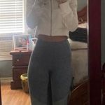 SheIn fuzzy sweatshirt zip up Photo 2