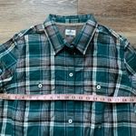 Ridgecut Teal, White & Black Plaid Button Down Shirt L Size L Photo 3