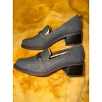 Dr Scholls Rate Up Bit Grey Loafer Heels Women's Size 11 M Block Heel, NIB Gray Photo 6
