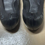 Tory Burch Caroline Black Patent Women’s Black Leather Ballet Flats Size 7 Photo 3