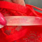 Victoria's Secret  PINK Vibrant Orange Lace Push-up Bralatte Photo 7