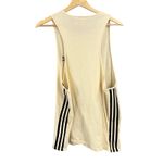 Adidas  Tank Top Cream 3 Stripe Sleeveless Crew Neck Women Size L Photo 1