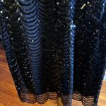 Gianni Bini Gatsby sz L (8) fits like sz M mesh sequin dress Photo 3