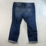 Torrid  Plus 18 Boyfriend Straight Jeans Stretch Distressed Holes Mid Rise Cuff Photo 10