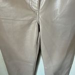 Aritzia Wilfred Beige Melina Faux Leather Pants  Photo 4
