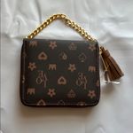 Claire’s Status Icons Zip Around Wallet Brown Photo 3