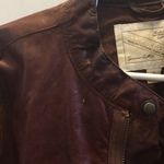 Old Navy Ladies leather jacket small Photo 2