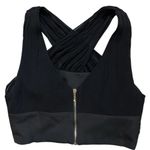 Marciano Guess Women's Chiffon Black Crop Top Size 6 Photo 2