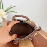 Coach NWT Mini Rowan Crossbody In Signature Canvas With Banana Print Photo 4