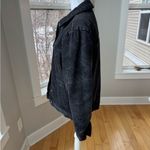 Forever 21  Black Denim Sherpa Reversible Chore Jean Jacket Size Medium Photo 1