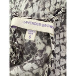 Lavender Brown Women's Black Snake Print Camisole Tank Top Size S Photo 2