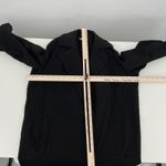 KF Kaufman Franco Collective Black Long Sleeve Collared Snap Front Coat Size S Photo 5