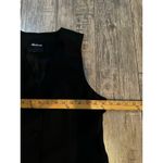 Madewell Women's Black Wool Blended Fitted Button Vest Top Size 12 Photo 6