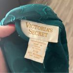 Victoria's Secret Vintage Victoria Secret‎ Gold Label 70s 80s floral silky duster teal robe Photo 3