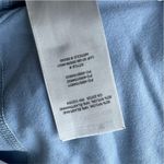 Wilfred Free  Leila Jumpsuit Dune Blue Medium High Neck Open Back Yoga Onesie Photo 4