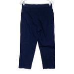 Roz & Ali  Secret Agent Navy Blue Cropped Pants Womens 4 Career Office Preppy Photo 2
