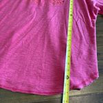 Free People Intimately Eyelet Embroidered Pink Long Sleeve Top Bobo Open Back Photo 6