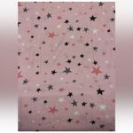 LuLaRoe Dani Stretch Pink White Gray Black Stars Long Maxi Dress Size Small Photo 5