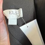 Helsi Emilia Black Off Shoulder Flower Appliqué Mesh Sleeve Jumpsuit Photo 3