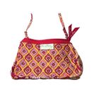 Vera Bradley Quilted "Raspberry Fizz" Crossbody Handbag Paisley Pink Photo 3