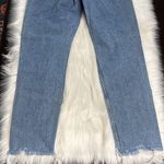 ASOS Distressed High Rise Mom Jeans Photo 4