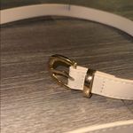Nordstrom  Cream and Gold Belt Elegant Accessory Photo 1