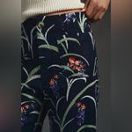 Anthropologie NWT The Colette Cropped Wide-Leg Linen Floral Pants by Maeve Sz 26 Photo 5