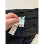 J.Crew  Textured Ribbed High Waist Bikini Swim Bottom Black Size Small NEW Photo 6