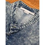 Stella McCartney acid wash Denim short long sleeve overalls size 38 Photo 9