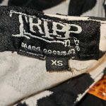 Tripp NYC  Womens Black White Super‎ Star Suspender Skirt XS Photo 3