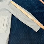 ZARA Combination Oversized Mint Faux Leather Button Front Shacket Size S Photo 14