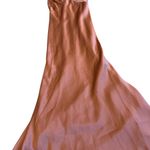 Birdy Grey  Veronica Dress Matte Satin Desert Rose Maxi Gown Size Medium NWT Photo 5