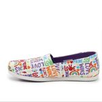 Toms Alpargata Unity Love Wins Slip on Shoes NWT Size 5 Pride Rainbow Sneakers Photo 1