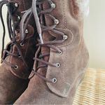Aquatalia  Brown Faux Fur Lined Marvel Boots size 8.5 Photo 4