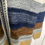 Fate Sweater Siena Hooded Color Block Mixed Media Western Cardigan~Sz XS Photo 3