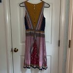 Patrons of Peace multicolor dress in small.  Made in India. 100%rayon. GUC Photo 2