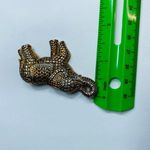 Elephant Jewelry Pin Brooch Textured Multiple Pattern Gold Silver Color Metal Photo 11