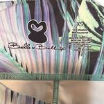 BELLE & BELL Tropical Floral Print Training Shorts Size XS Green Photo 7