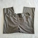 Lane Bryant  Dress Pants Womens Size 26 Brown‎ Wide Leg Trouser High Rise Stretch Photo 1